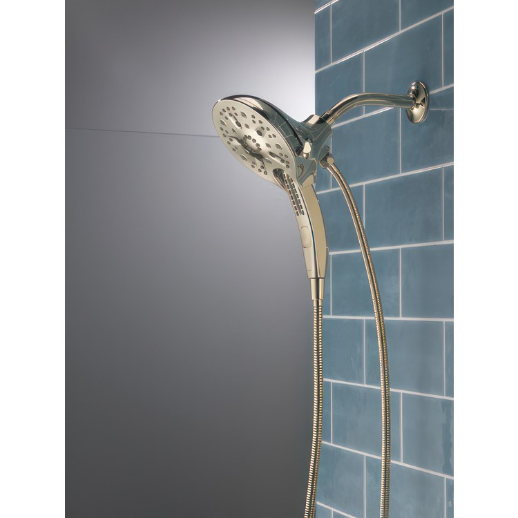 Handshower Combination In2ition Universal Showering Components H2Okinetic 2-In-1 Lumicoat Polished Nickel WaterSense ADA 6-1/16 Inch 1.75 Gallons per Minute - Image 2