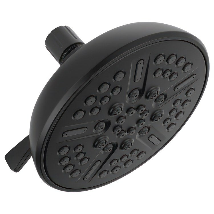 Showerhead Universal Showering Components 8 Function Matte Black 1.75 Gallons Per Minute - Image 1