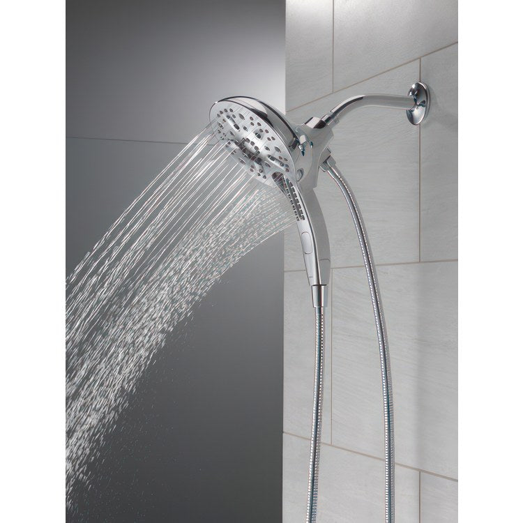 Handshower Combination In2ition Universal Showering Components H2Okinetic 2-In-1 Lumicoat Chrome WaterSense ADA 6-1/16 Inch 1.75 Gallons per Minute - Image 2