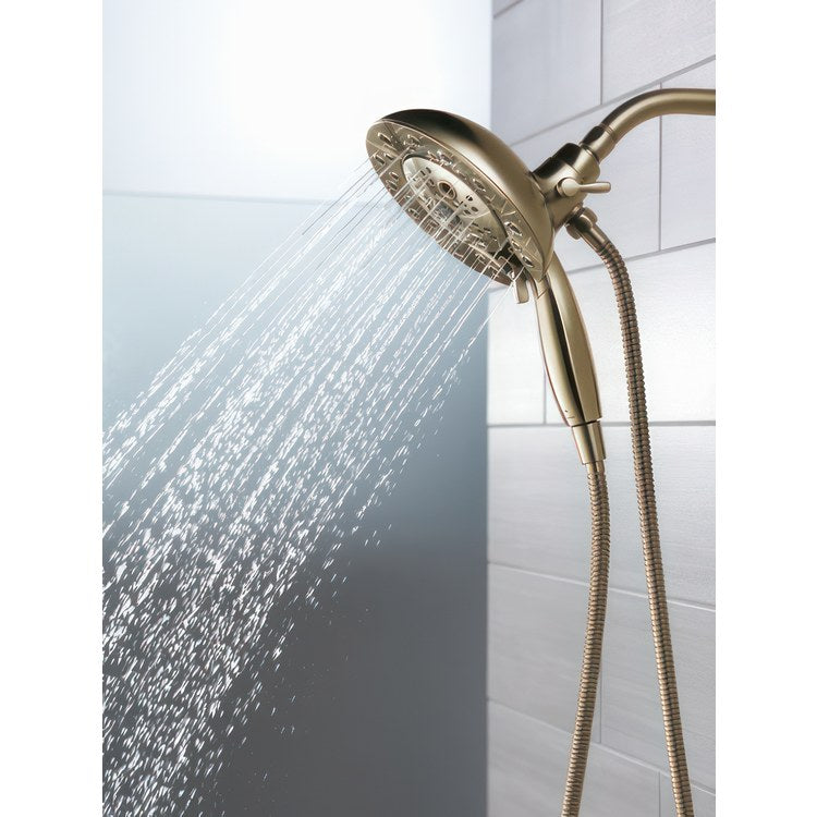 Handshower Combination In2ition Universal Showering Components H2Okinetic 2-In-1 Lumicoat Champagne Bronze WaterSense/CALGreen 6-7/8 Inch 1.75 Gallons per Minute - Image 2