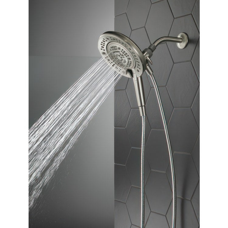Handshower Combination Universal Showering Components In2ition 2-In-1 Satin Nickel 7 Function 1.75 Gallons per Minute - Image 2