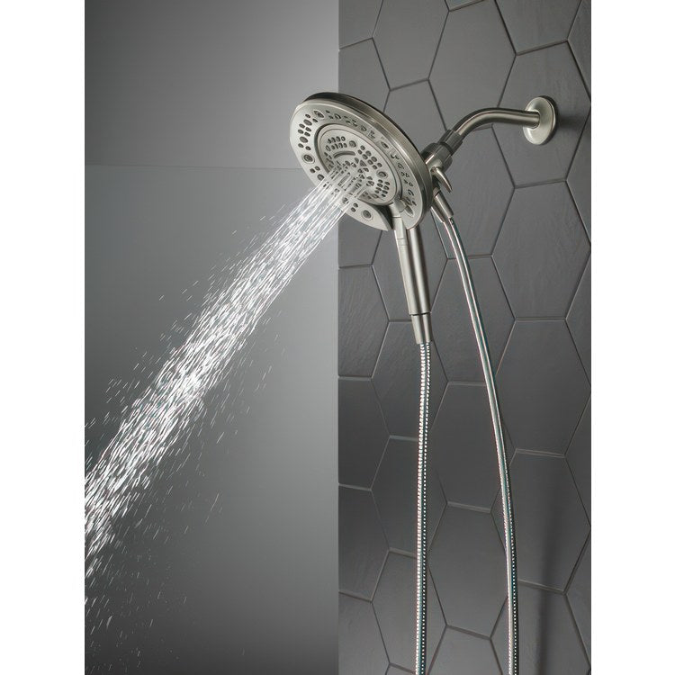 Handshower Combination Universal Showering Components In2ition 2-In-1 Satin Nickel 7 Function 1.75 Gallons per Minute - Image 3