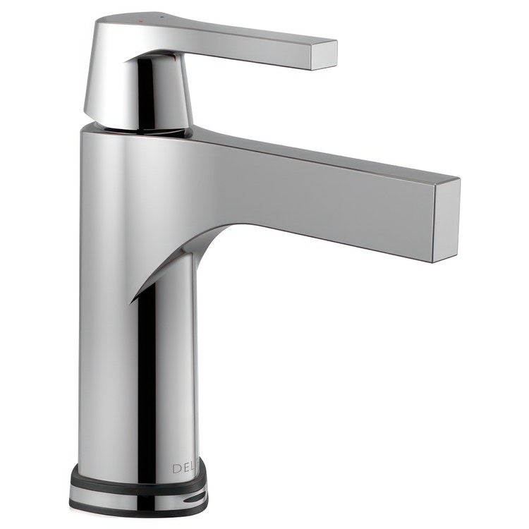 Lavatory Faucet Zura 1 Lever ADA No-Lead/WaterSense Stainless/Matte Black 1.2 Gallons per Minute Deck Angled 50/50 Pop-Up 1/3 Hole Touch2O with Touchless/TempSense/Diamond Seal - Image 1