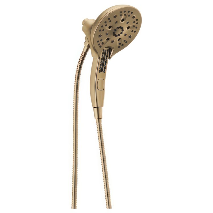 Handshower Combination In2ition Universal Showering Components H2Okinetic 2-In-1 Lumicoat Champagne Bronze WaterSense ADA 6-1/16 Inch 1.75 Gallons per Minute - Image 1