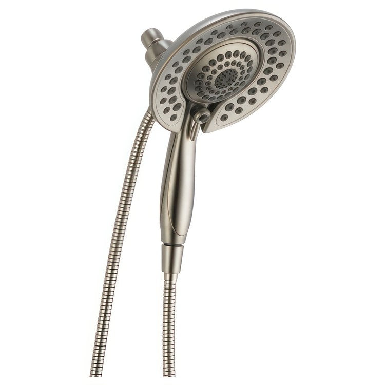 Handshower Combination In2ition Universal Showering Components 2-In-1 Lumicoat Stainless WaterSense 6-13/16 Inch 1.75 Gallons per Minute