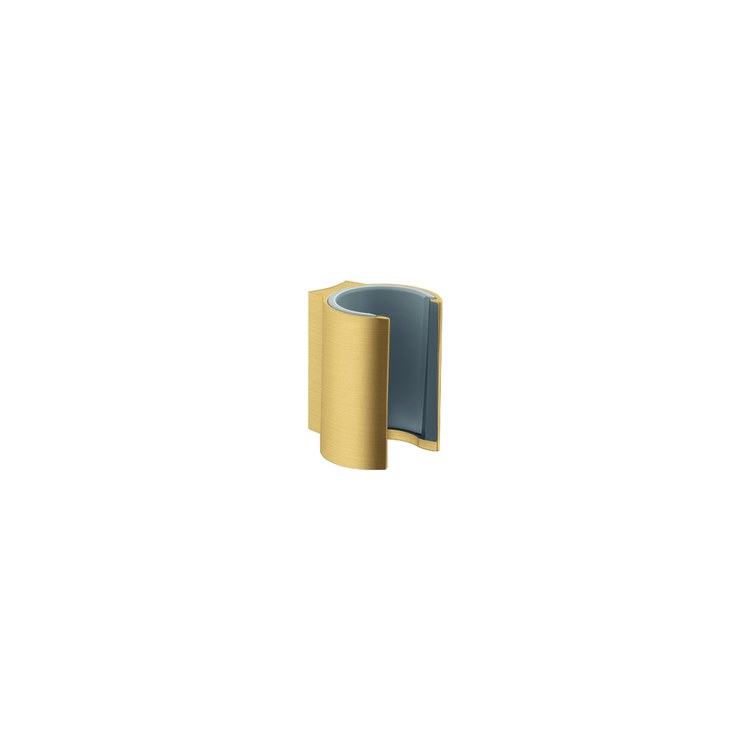 Handshower Holder Starck Wall Mount Brushed Gold Optic Brass - Image 1