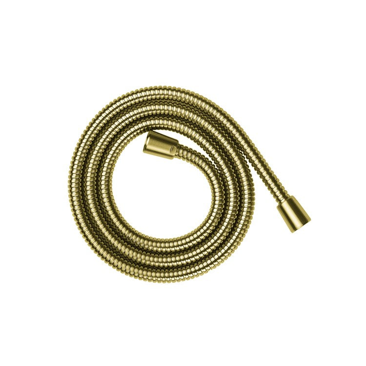Handshower Hose No Kink with Pivot Connector 63 Inch Brushed Gold Optic 1/2 Inch NPT Metal - Image 1