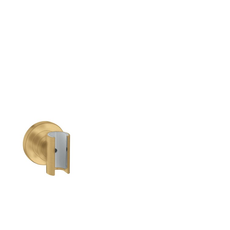 Handshower Holder Citterio Wall Mount Brushed Gold Optic Brass - Image 1