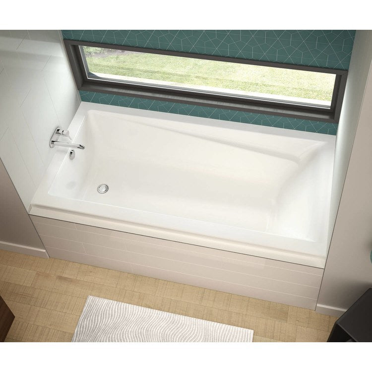 Tub Exhibit 60 x 32 Inch Alcove Combined Whirlpool Aeroeffect Right White Acrylic - Image 2