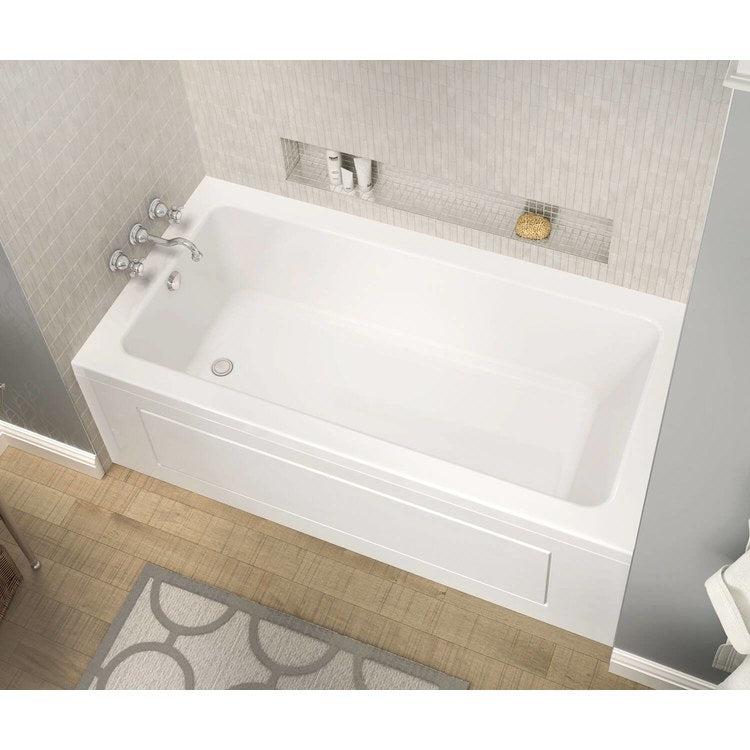Tub Pose 72 x 42 Inch Alcove Whirlpool Right White Acrylic - Image 2