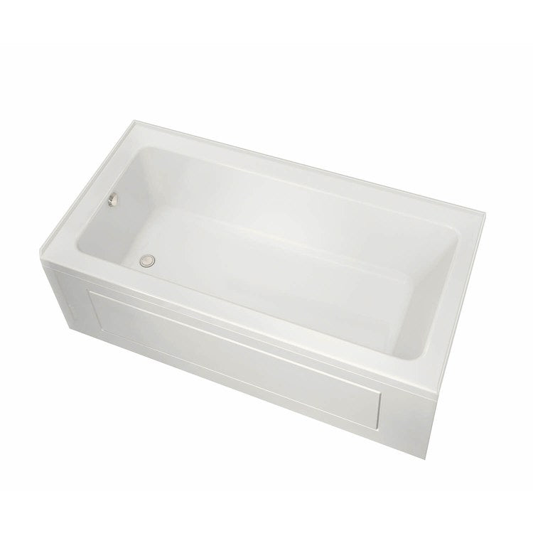 Tub Pose 60 x 32 Inch Alcove Combined Whirlpool Aeroeffect Right White Acrylic - Image 3