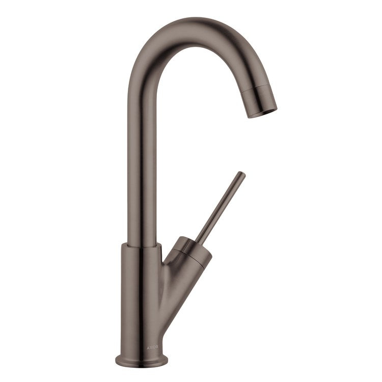 Bar Faucet Starck Deck Mount 1 Joystick ADA Brushed Black Chrome 1.5 Gallons per Minute - Image 1