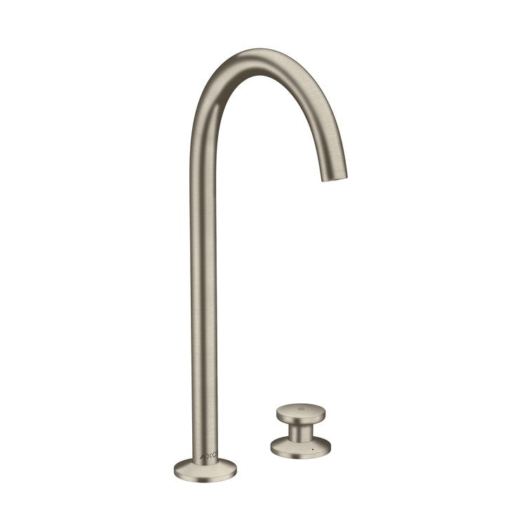 Lavatory Faucet One 260 1 Knob WaterSense Brushed Nickel 1.2 Gallons per Minute 120 DEG Swivel Less Drain 2 Hole Select/AirPower/Comfort Zone/EcoRight - Image 1