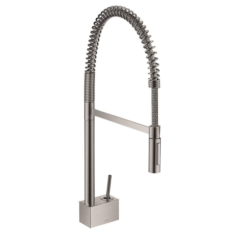 Kitchen Faucet Starck Semi-Pro 1 Joystick ADA Stainless Steel Optic 1.75 Gallons per Minute - Image 1