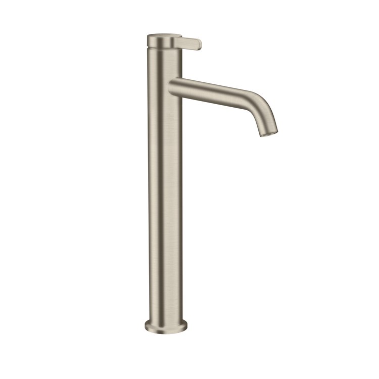 Lavatory Faucet One 230 1 Lever ADA WaterSense Brushed Nickel 1.2 Gallons per Minute Less Drain 1 Hole AirPower/Comfort Zone/EcoRight - Image 1