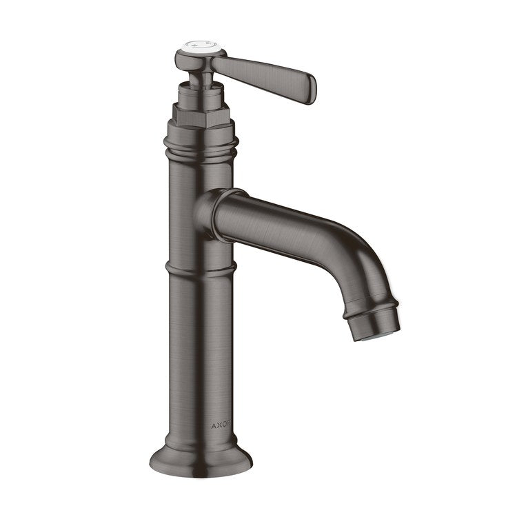 Lavatory Faucet Montreux 1 Lever ADA Brushed Black Chrome 1.2 Gallons per Minute Rigid Less Drain 1 Hole 3-7/8 Inch - Image 1