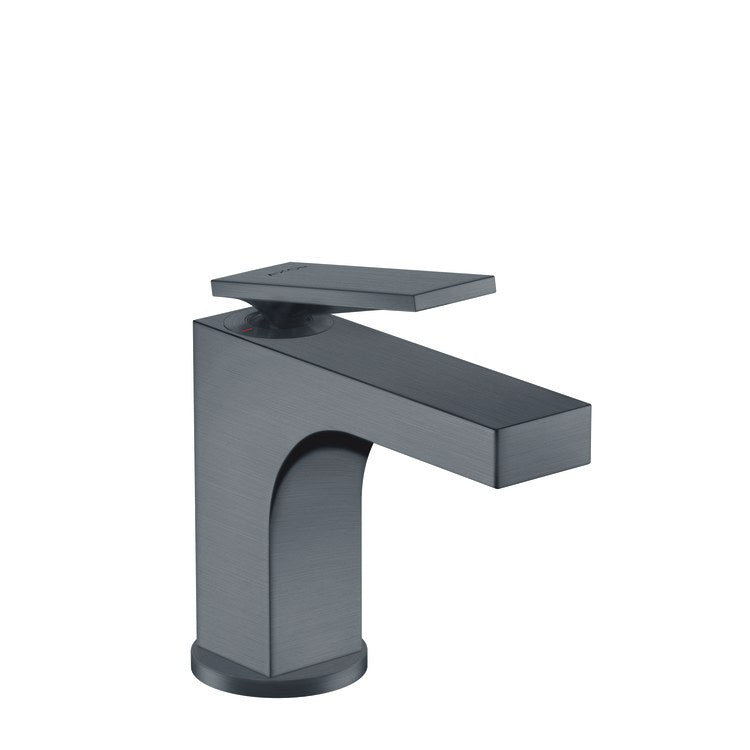 Lavatory Faucet Citterio 1 Lever ADA Brushed Black Chrome 1.2 Gallons per Minute Rigid Less Drain 1 Hole 3-5/8 Inch
