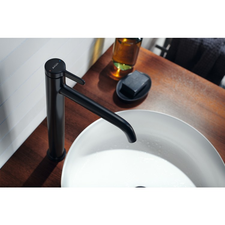 Lavatory Faucet One 230 1 Lever ADA WaterSense Matte Black 1.2 Gallons per Minute Less Drain 1 Hole AirPower/Comfort Zone/EcoRight - Image 2