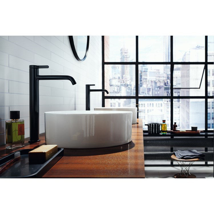 Lavatory Faucet One 230 1 Lever ADA WaterSense Matte Black 1.2 Gallons per Minute Less Drain 1 Hole AirPower/Comfort Zone/EcoRight - Image 3