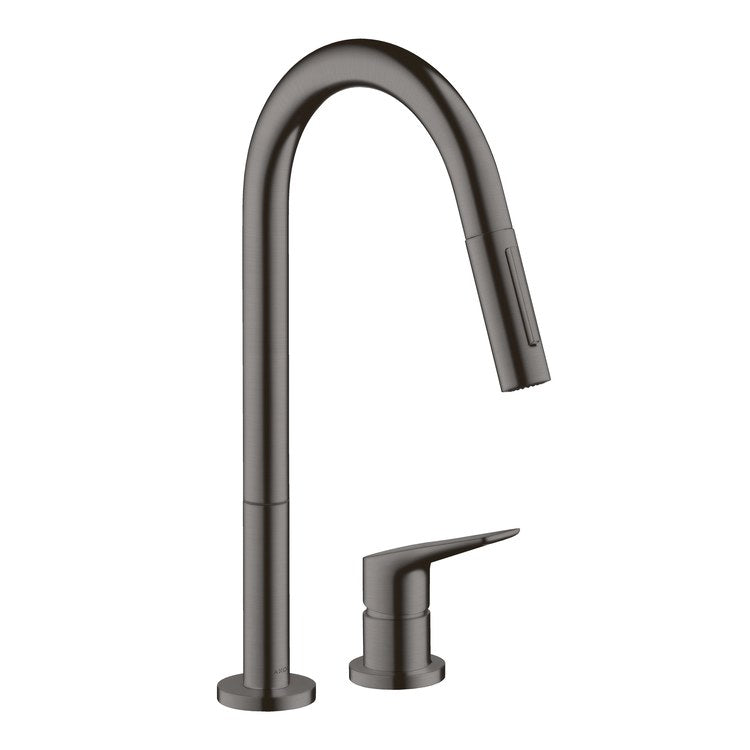 Kitchen Faucet Citterio M 1 Lever ADA Brushed Black Chrome 1.75 Gallons per Minute - Image 1