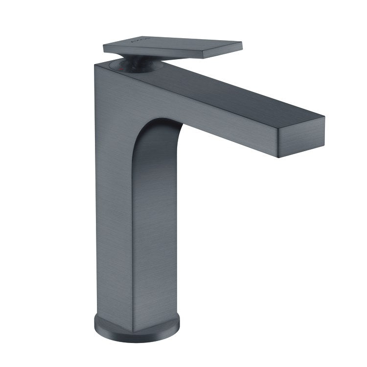 Lavatory Faucet Citterio 1 Lever ADA Brushed Black Chrome 1.2 Gallons per Minute Rigid Pop-Up 1 Hole 6-1/8 Inch