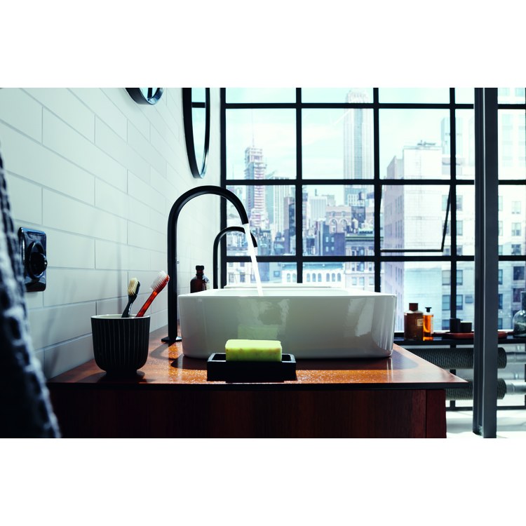 Lavatory Faucet One 260 1 Lever ADA WaterSense Matte Black 1.2 Gallons per Minute Less Drain 1 Hole Select/AirPower/Comfort Zone/EcoRight - Image 3