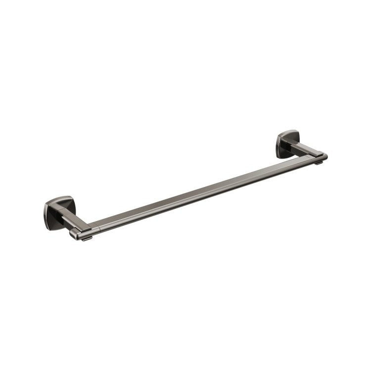 Towel Bar Allaria 18 Inch Single Brilliance Black Onyx Metal - Image 1