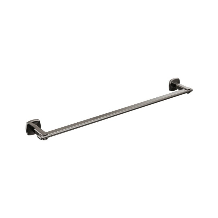 Towel Bar Allaria 24 Inch Single Brilliance Black Onyx Metal - Image 1