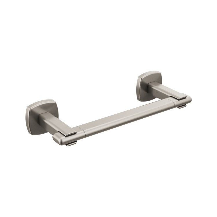 Towel Bar Allaria 8 Inch Single Brilliance Luxe Nickel Metal - Image 1