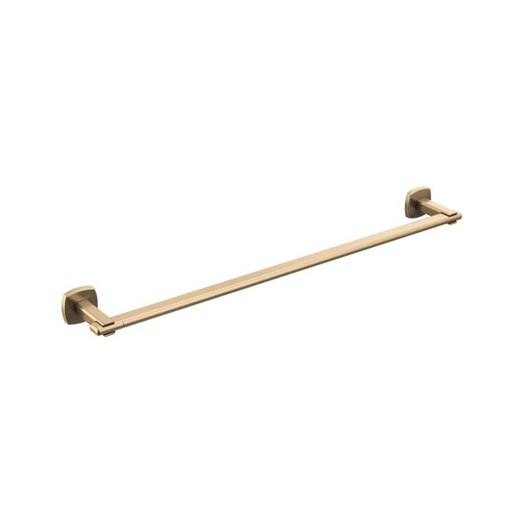 Towel Bar Allaria 24 Inch Single Brilliance Luxe Gold Metal - Image 1