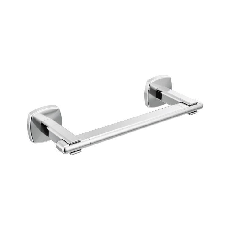 Towel Bar Allaria 8 Inch Single Polished Chrome Metal - Image 1
