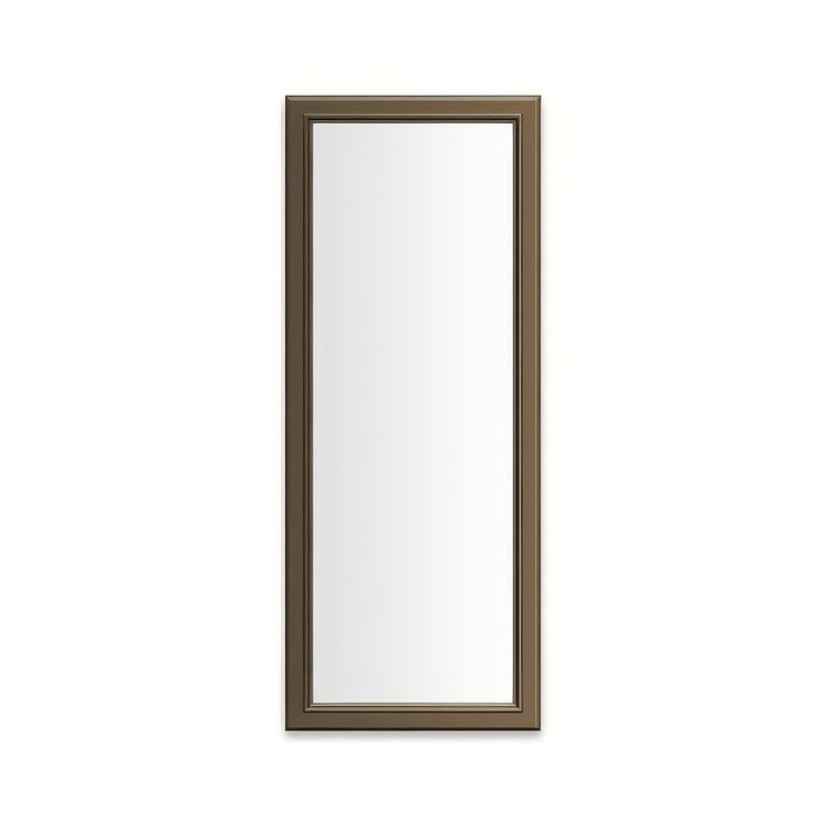 Medicine Cabinet Main Line 16 x 40 Inch 1 Doors Framed Mirror Brushed Bronze Flat Top Bryn Mawr Frame Slow Close Hinges Sliding Magnification Mirror Magnetic Strip Interior Lighting USB Charging ports Electrical Outlets Phone Holder 4 Inch - Image 1