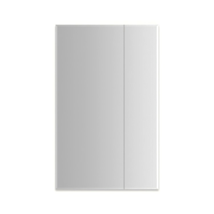 Medicine Cabinet M Series Reserve 30 x 48 x 6 Inch 2 Doors Mirrored Beveled Edge/Non-Electric - Image 1