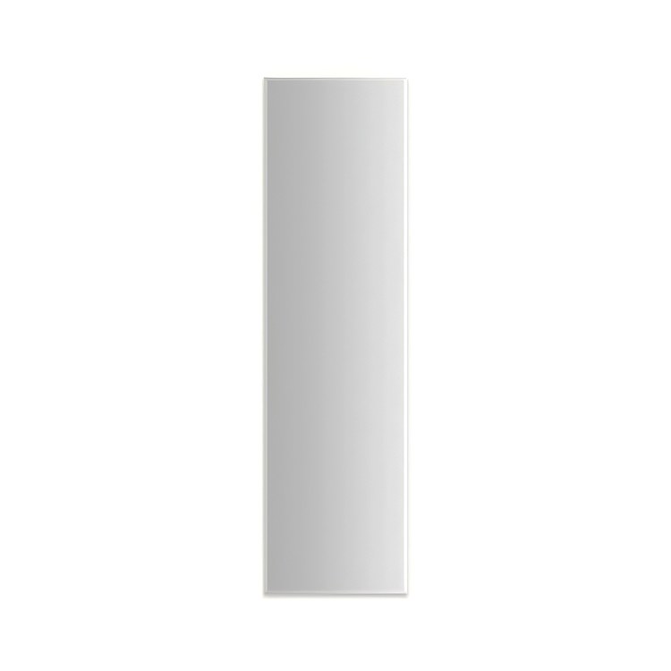 Medicine Cabinet M Series Reserve 20 x 72 Inch 1 Doors Mirrored Flat Top Beveled Edge Electric and Interior Light 4 Inch - Image 1