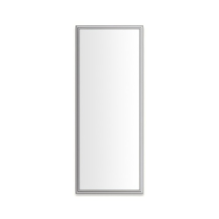 Medicine Cabinet Main Line 16 x 40 Inch 1 Doors Framed Mirror Chrome Flat Top Rosemont Frame Slow Close Hinges Sliding Magnification Mirror Magnetic Strip Interior Lighting USB Charging ports Electrical Outlets Phone Holder 4 Inch - Image 1
