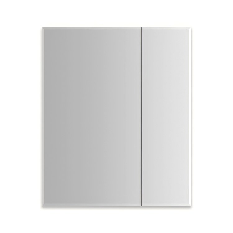 Medicine Cabinet M Series Reserve 30 x 36 x 4 Inch 2 Doors Mirrored Beveled Edge/Electric - Image 1