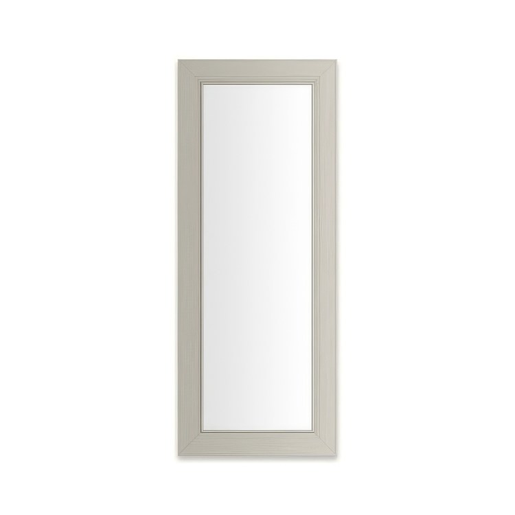Medicine Cabinet Main Line 16 x 40 Inch 1 Doors Framed Mirror Nickel Flat Top Merion Frame Slow Close Hinges Sliding Magnification Mirror Magnetic Strip Interior Lighting USB Charging ports Electrical Outlets Phone Holder 4 Inch - Image 1