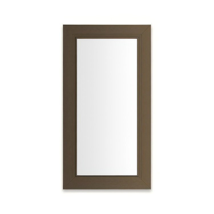 Medicine Cabinet Main Line 16 x 40 Inch 1 Doors Framed Mirror Brushed Bronze Flat Top Merion Frame Slow Close Hinges Sliding Magnification Mirror Magnetic Strip Interior Lighting USB Charging ports Electrical Outlets Phone Holder 4 Inch - Image 1