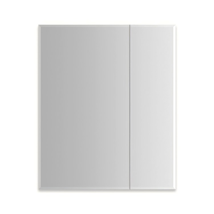 Medicine Cabinet M Series Reserve 30 x 36 x 6 Inch 2 Doors Mirrored Beveled Edge/Electric - Image 1