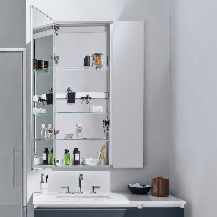 Medicine Cabinet M Series Reserve 30 x 36 x 6 Inch 2 Doors Mirrored Polished Edge/Non-Electric - Image 3