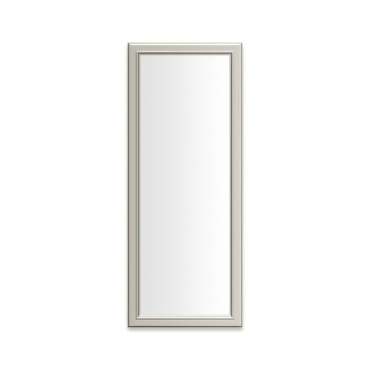 Medicine Cabinet Main Line 16 x 40 Inch 1 Doors Framed Mirror Polished Nickel Flat Top Bryn Mawr Frame Slow Close Hinges Sliding Magnification Mirror Magnetic Strip Interior Lighting USB Charging ports Electrical Outlets Phone Holder 4 Inch - Image 1
