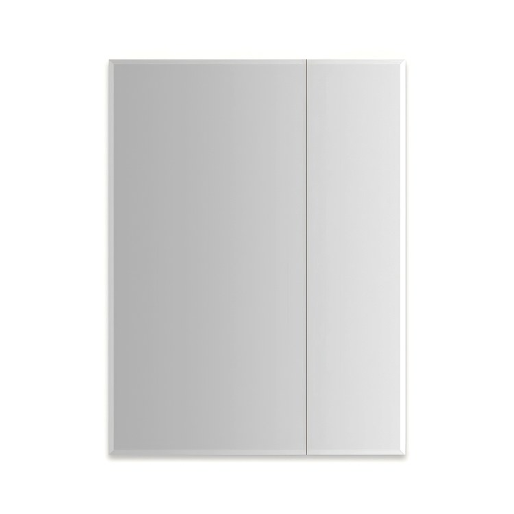 Medicine Cabinet M Series Reserve 30 x 40 x 6 Inch 2 Doors Mirrored Beveled Edge/Non-Electric - Image 1