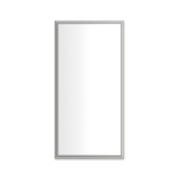 Medicine Cabinet Main Line 20 x 40 Inch 1 Doors Framed Mirror Chrome Flat Top Rosemont Frame Slow Close Hinges Sliding Magnification Mirror Magnetic Strip Interior Lighting USB Charging ports Electrical Outlets Phone Holder 4 Inch - Image 1