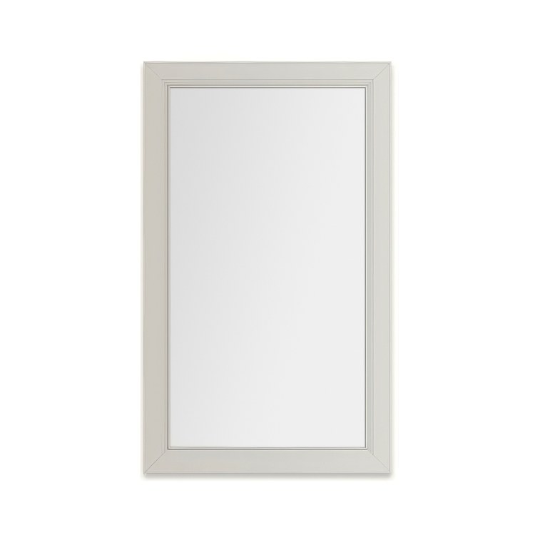 Medicine Cabinet Main Line 24 x 40 Inch 1 Doors Framed Mirror Polished Nickel Flat Top Merion Frame Slow Close Hinges Sliding Magnification Mirror Magnetic Strip Interior Lighting USB Charging ports Electrical Outlets Phone Holder 4 Inch - Image 1