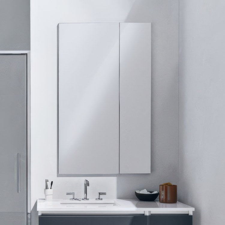 Medicine Cabinet M Series Reserve 20 x 48 x 6 Inch 1 Doors Mirrored Beveled Edge/Non-Electric - Image 2