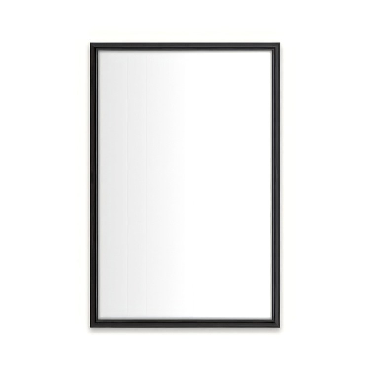 Medicine Cabinet Main Line 20 x 30 Inch 1 Doors Framed Mirror Brushed Black Flat Top Rosemont Frame Slow Close Hinges Sliding Magnification Mirror Magnetic Strip Interior Lighting USB Charging ports Electrical Outlets Phone Holder 4 Inch - Image 1