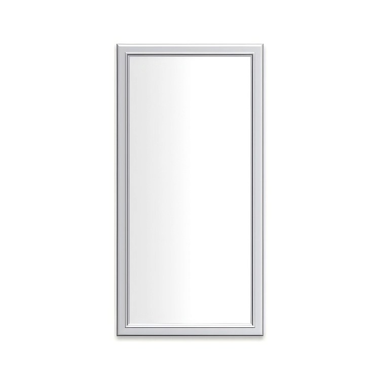 Medicine Cabinet Main Line 20 x 40 Inch 1 Doors Framed Mirror Chrome Flat Top Bryn Mawr Frame Slow Close Hinges Sliding Magnification Mirror Magnetic Strip Interior Lighting USB Charging ports Electrical Outlets Phone Holder 4 Inch - Image 1