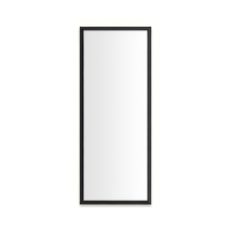 Medicine Cabinet Main Line 16 x 40 Inch 1 Doors Framed Mirror Brushed Black Flat Top Rosemont Frame Slow Close Hinges Sliding Magnification Mirror Magnetic Strip Interior Lighting USB Charging ports Electrical Outlets Phone Holder 4 Inch - Image 1