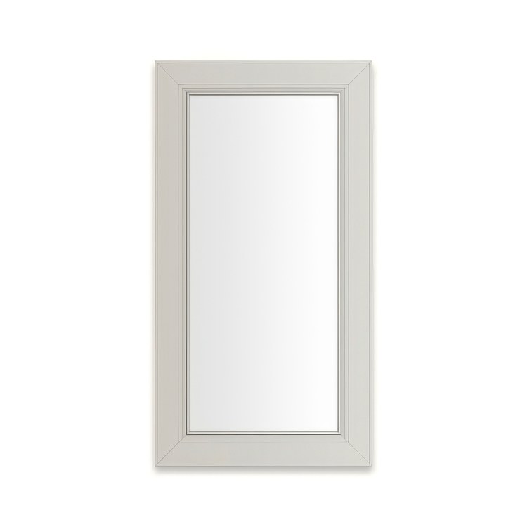 Medicine Cabinet Main Line 16 x 40 Inch 1 Doors Framed Mirror Polished Nickel Flat Top Merion Frame Slow Close Hinges Sliding Magnification Mirror Magnetic Strip Interior Lighting USB Charging ports Electrical Outlets Phone Holder 4 Inch - Image 1