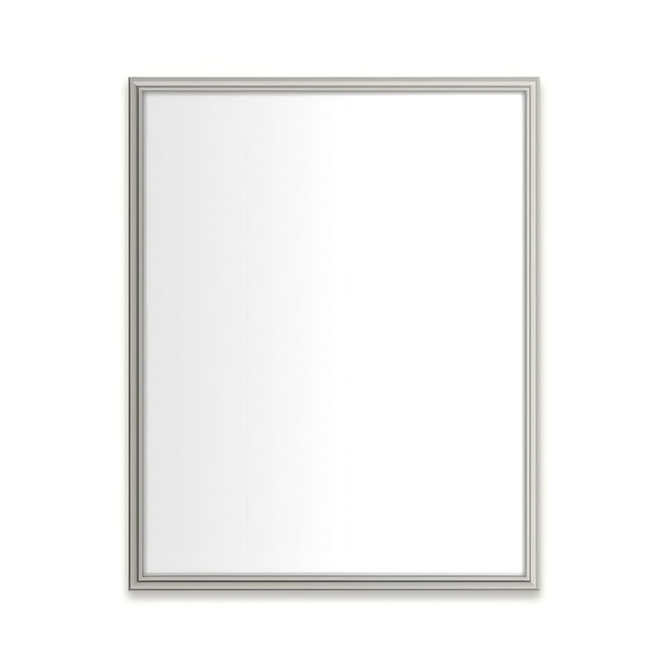 Medicine Cabinet Main Line 24 x 30 Inch 1 Doors Framed Mirror Polished Nickel Flat Top Rosemont Frame Slow Close Hinges Sliding Magnification Mirror Magnetic Strip Interior Lighting USB Charging ports Electrical Outlets Phone Holder 4 Inch - Image 1